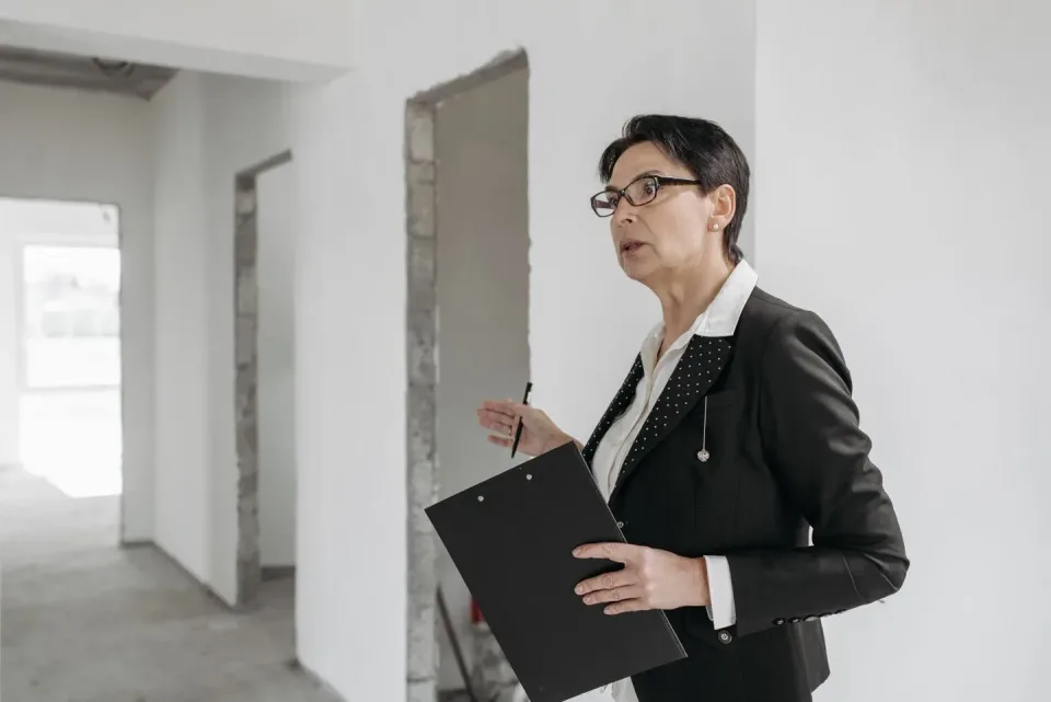Pest Control Inspector — Building Inspection — Pest Control Inspector, Clipboard, Pen, Pest Control, Pest Control in Hartfor…